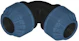 eurostandard Pp kompresijas līkums 90⁰ 25mm