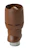 vilpe Discharge pipe vilpe flow xl250p/is/700 brickred