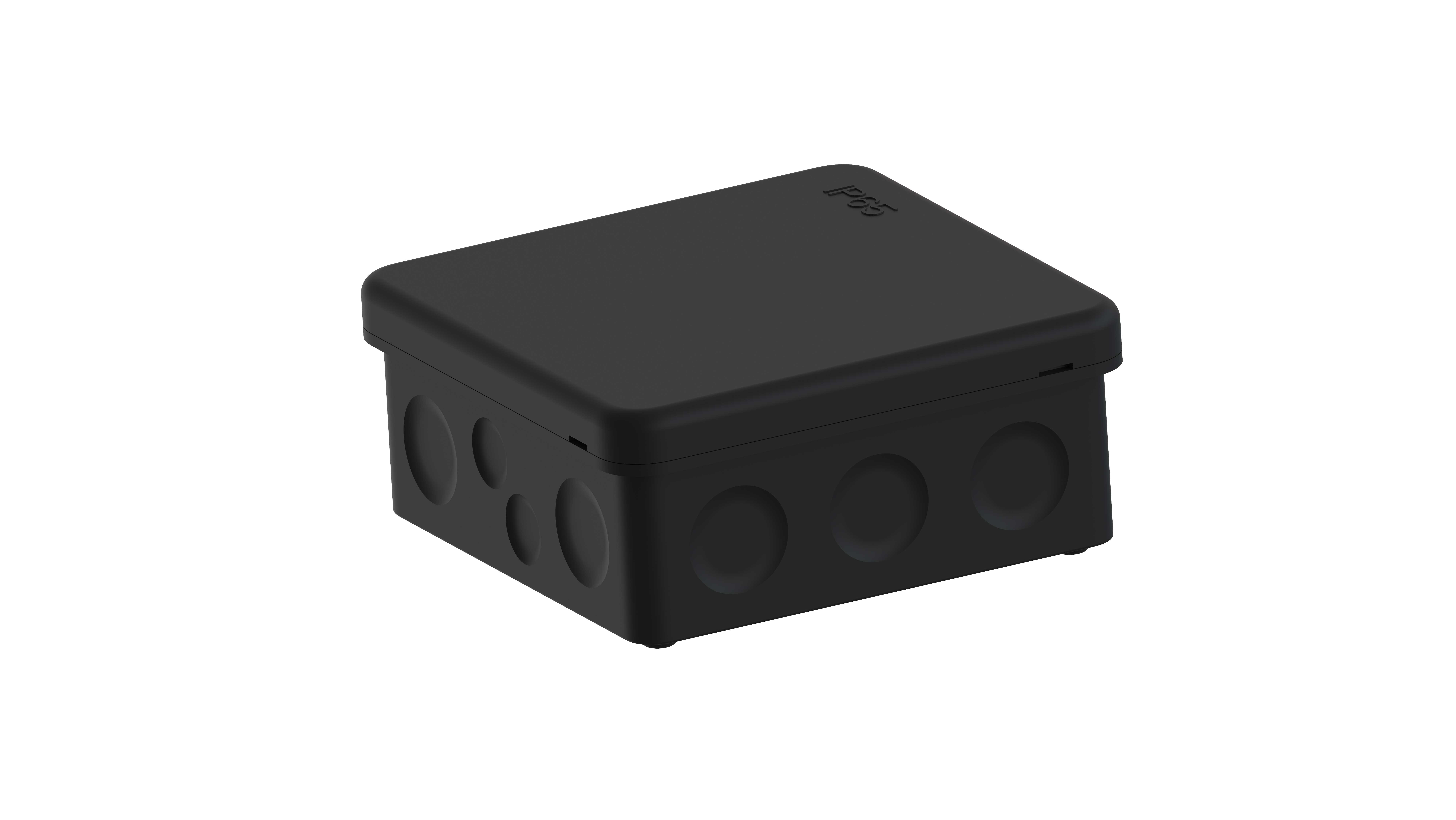 ONNLINE KOBLINGSBOKS TP80 IP65 M/2 STREKKAVLASTERE  SORT