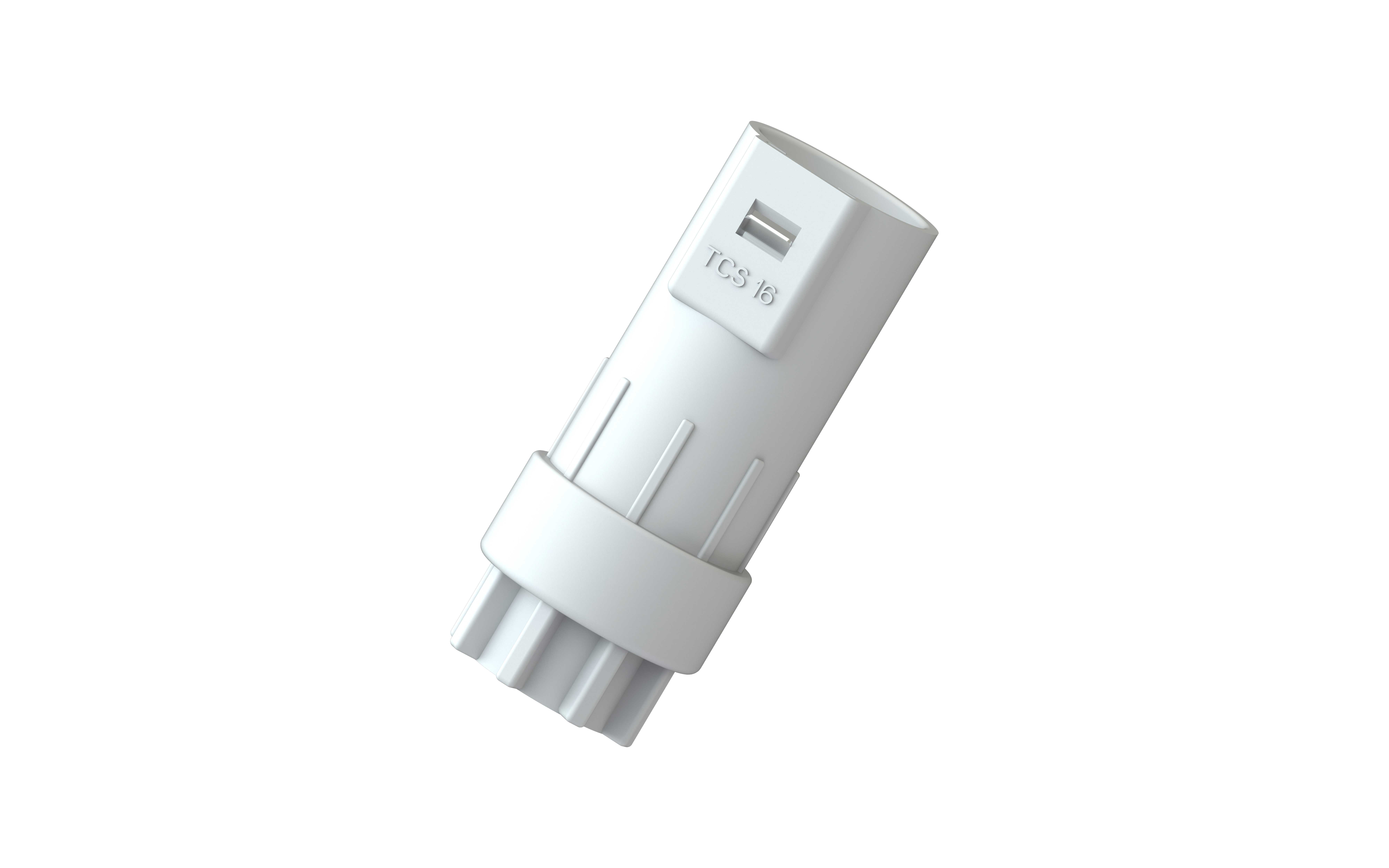 ONNLINE SKAPMUFFER 16MM HVIT