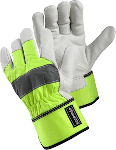 tegera Työkäsine tegera 298 naudannahka hi-vis koko 8