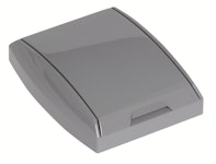 CENTRAL HOOVER SYSTEM PUZER WALL INLET DARK GREY