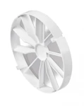 PRETVĀRSTS VENTILATORAM ZZ 125 PLASTMASAS