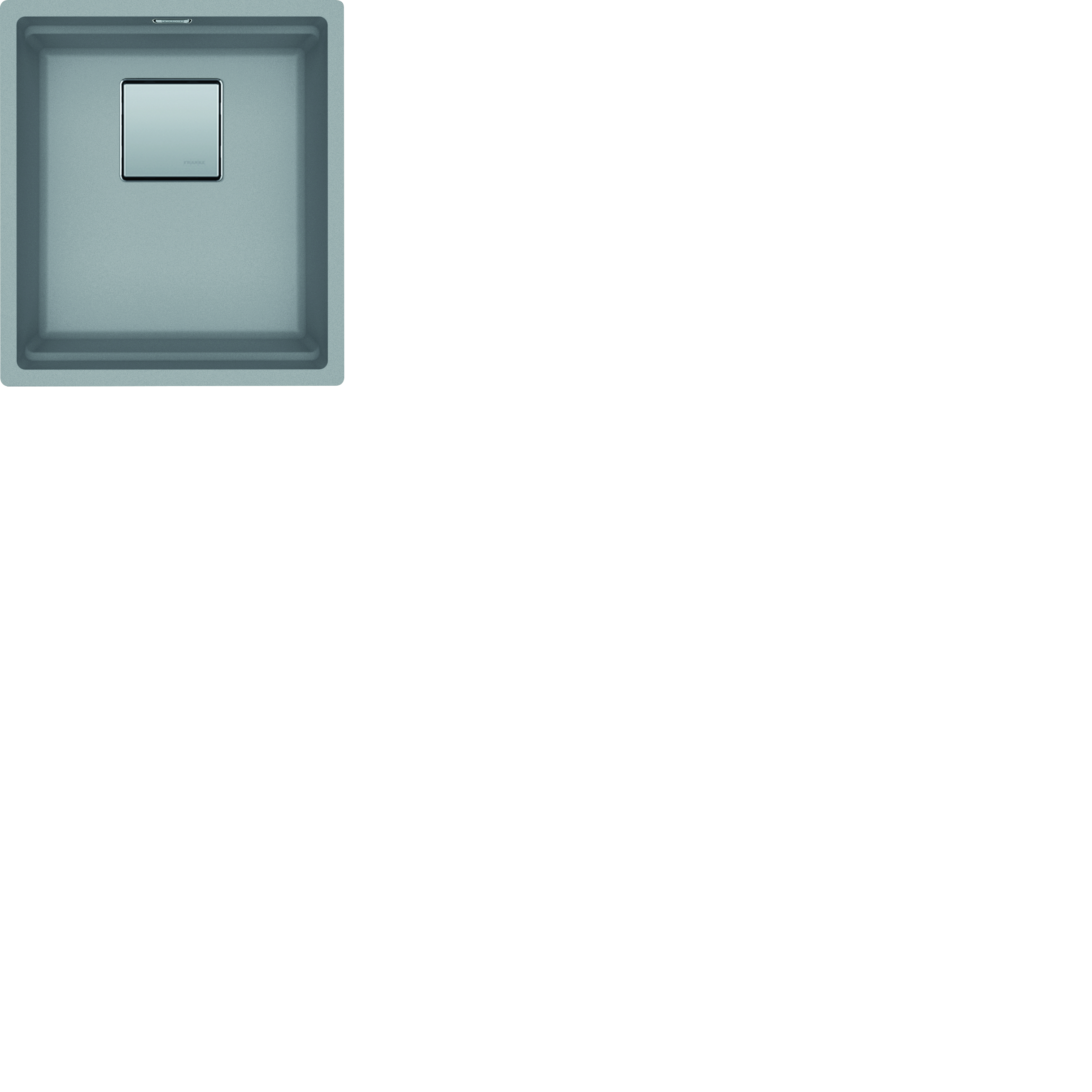 franke Kitchen sink fragranite kubus kng 110-37 stone grey