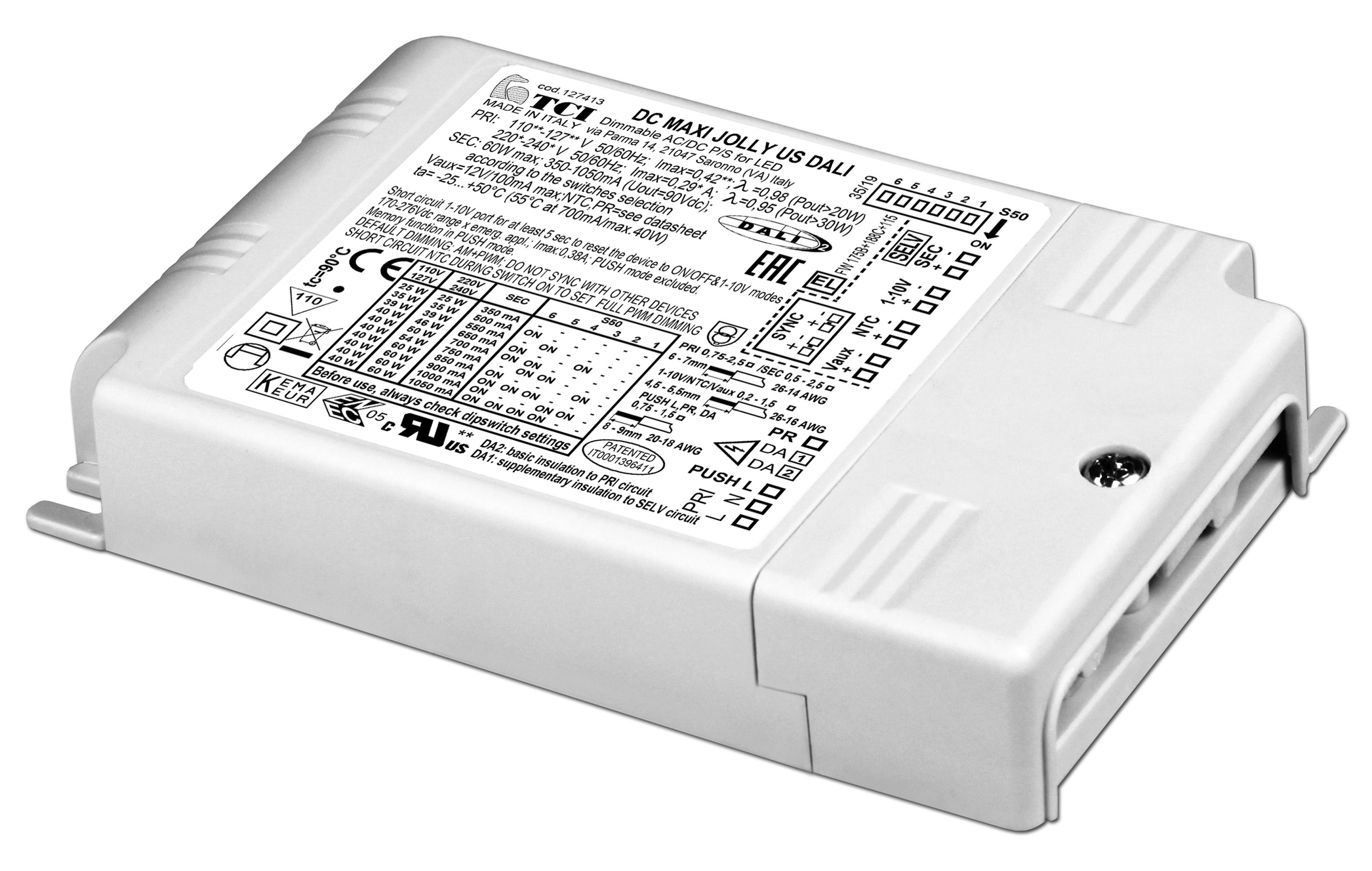 LED driver Maxi Jolly 350-1050mA 60W