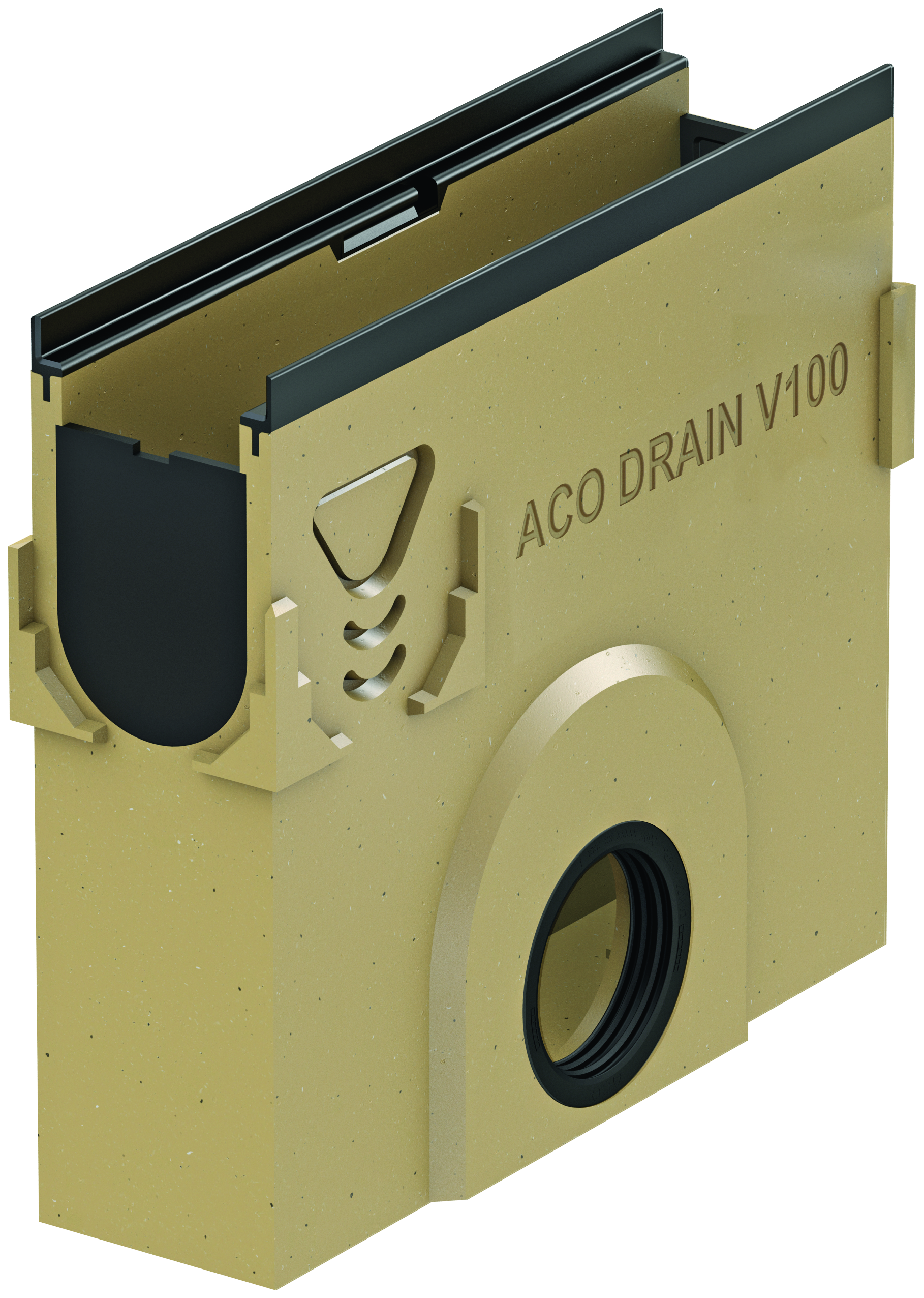 aco Linjeavvat.ränna sandfång aco v100g h=600mm