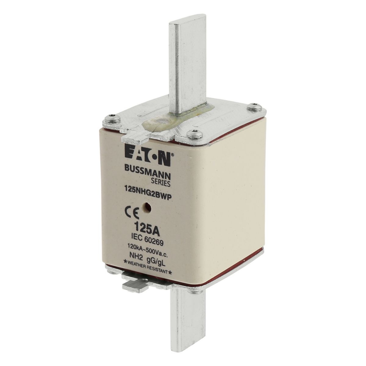 eaton Værbestandig nh sikring smeltesikr 125a 500v nh2 gl/gg