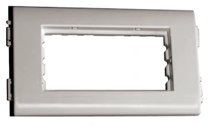 maxeta Festeramme 80mm, 2 hull sølv