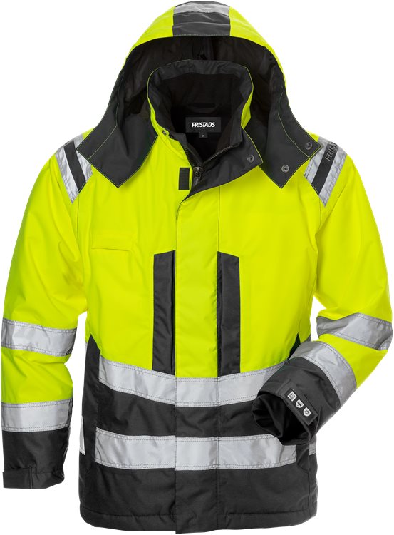 fristads Vinterjacka fristads hi-vis 4037 gtt 196 stl m