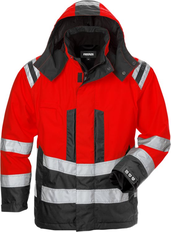 fristads Vinterjacka fristads hi-vis 4037 gtt 396 stl m