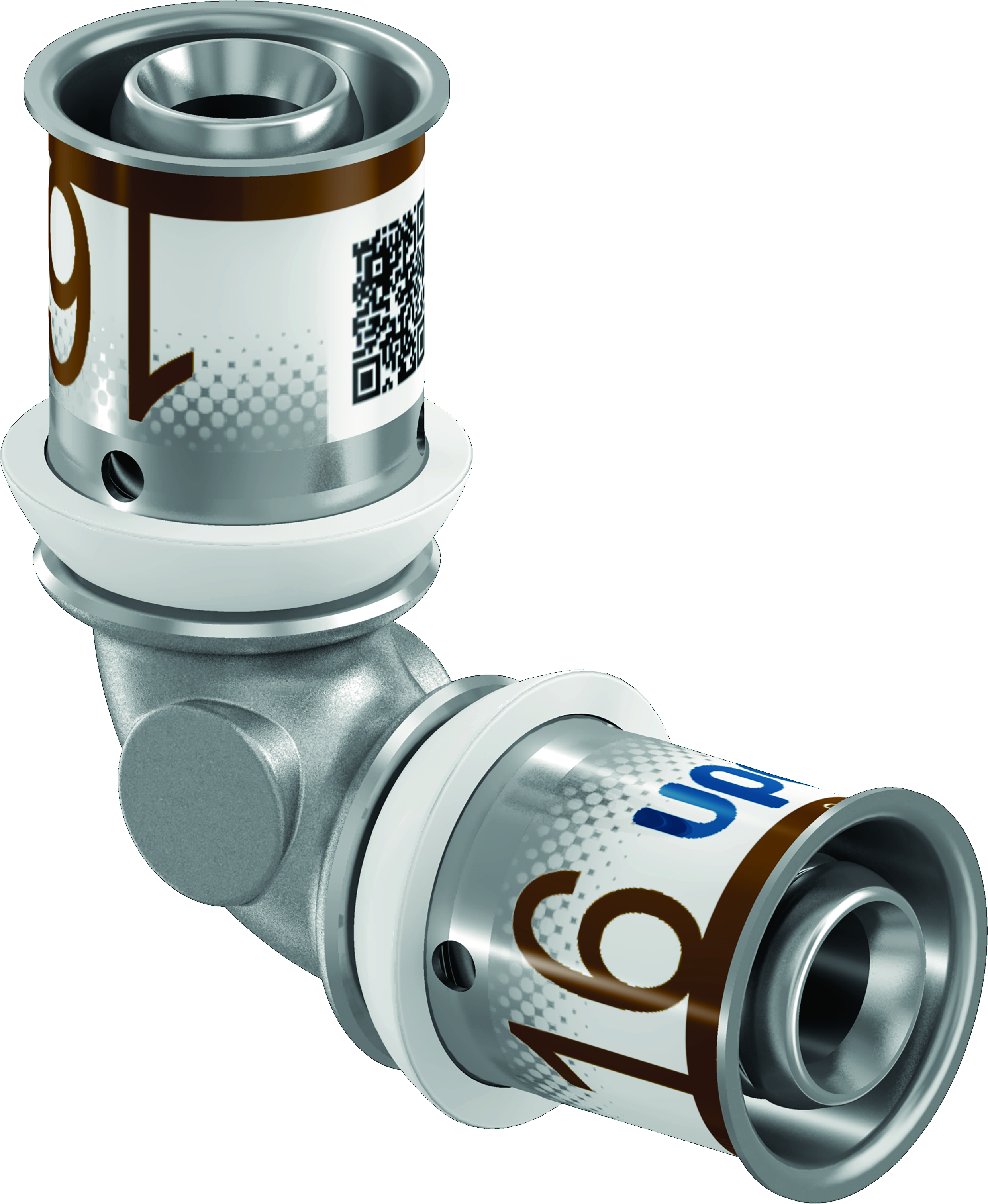 KOMPO KÄYRÄLIITIN UPONOR 16x16 S-PRESS PLUS DR