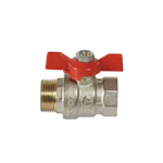 RUTULINIS VENTILIS V/I 1/2" TRUMPA RANKENA COMISA