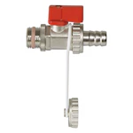 RUTULINIS VENTILIS 1/2"X3/4" PAJUNG ŽARNAI