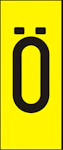MÄRKSYSTEM H10 GUL BOKSTAV Ö AL