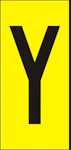 MÄRKSYSTEM H50 GUL BOKSTAV Y AL