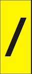 MÄRKSYSTEM H25 GUL TECKEN / SNEDSTR. AL