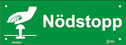 SKYLT NÖDSTOPP AL