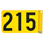 FLYGNUMMER SKYLT NR 215 AL