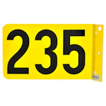 FLYGNUMMER SKYLT NR 235 AL