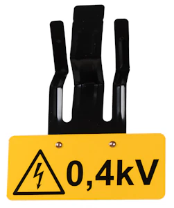 hammarprodukter Skylt samb 0,4kv m kl45 fäste