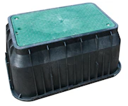 SW1730-18 Kabelbrønn A15 PEH 63x96x47cm, grønt HDPE-lokk