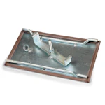 MCT blindplate galv. for 6x1 ramme