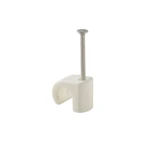 PLASTKLIPS SPIKER C 5-7 HVIT RUND KABEL