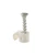 castor Plastklips skrue sc 7-10 hvit rund kabel
