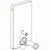 geberit Wc-fixtur geberit monolit+ vit 101cm golv-wc