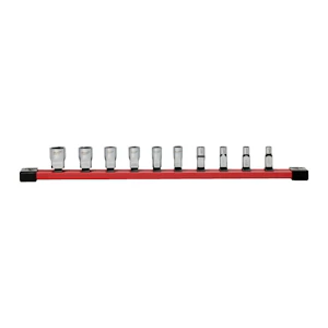 milwaukee Socket rail milwaukee imperial 1/4in 10p