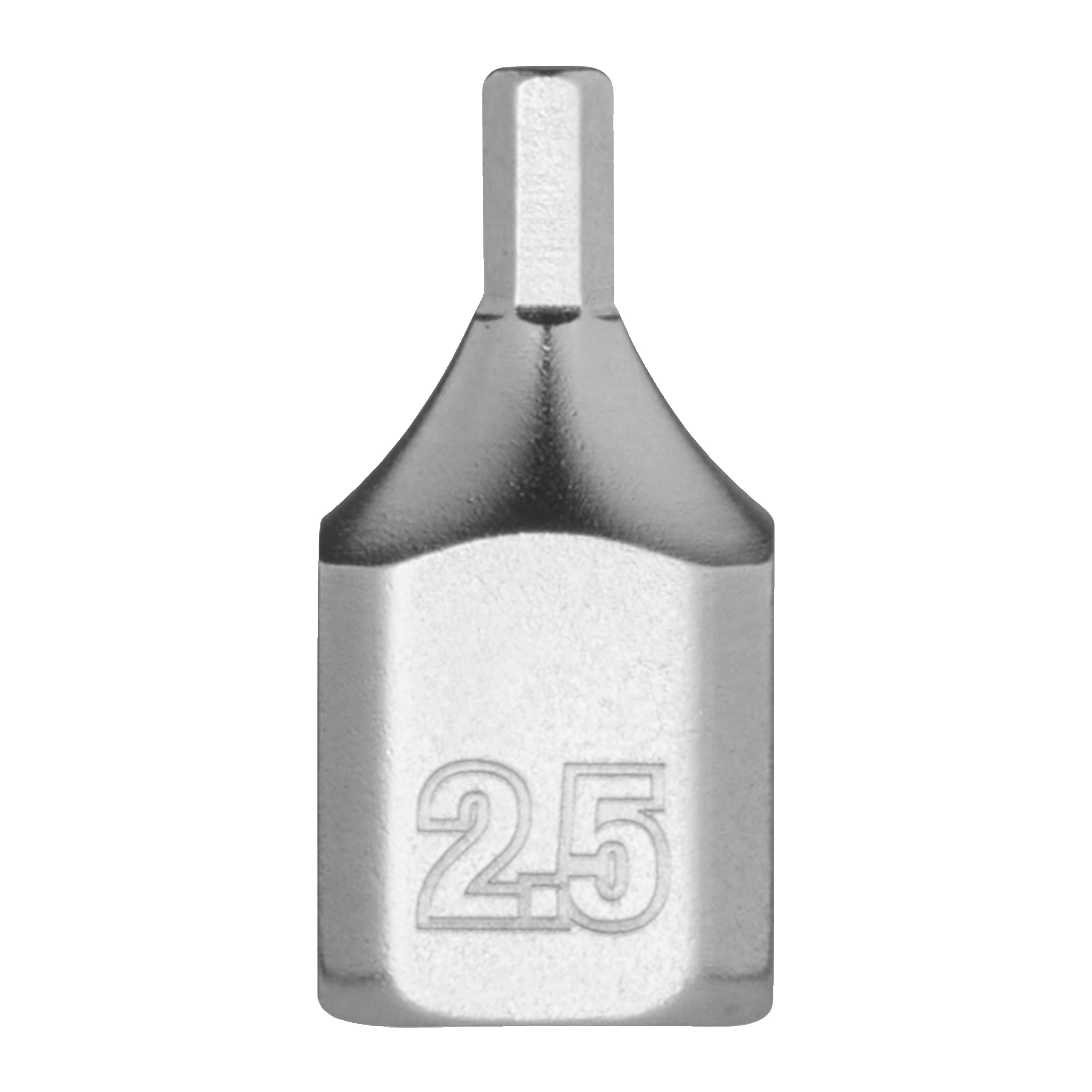 HYLSBITS MILWAUKEE SEXKANT STUBBY 1/4IN 2,5MM