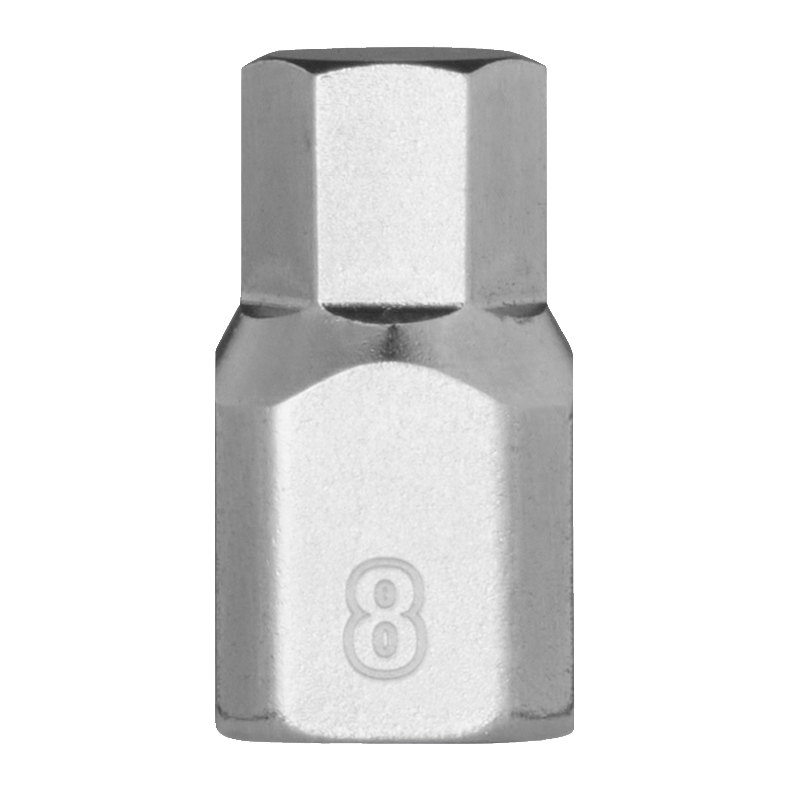 KÄRKIHYLSY MILWAUKEE HEX LYHYT 1/4IN 8MM