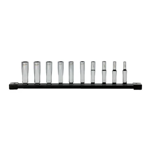 milwaukee Socket rail milwaukee deep 1/4in 10p