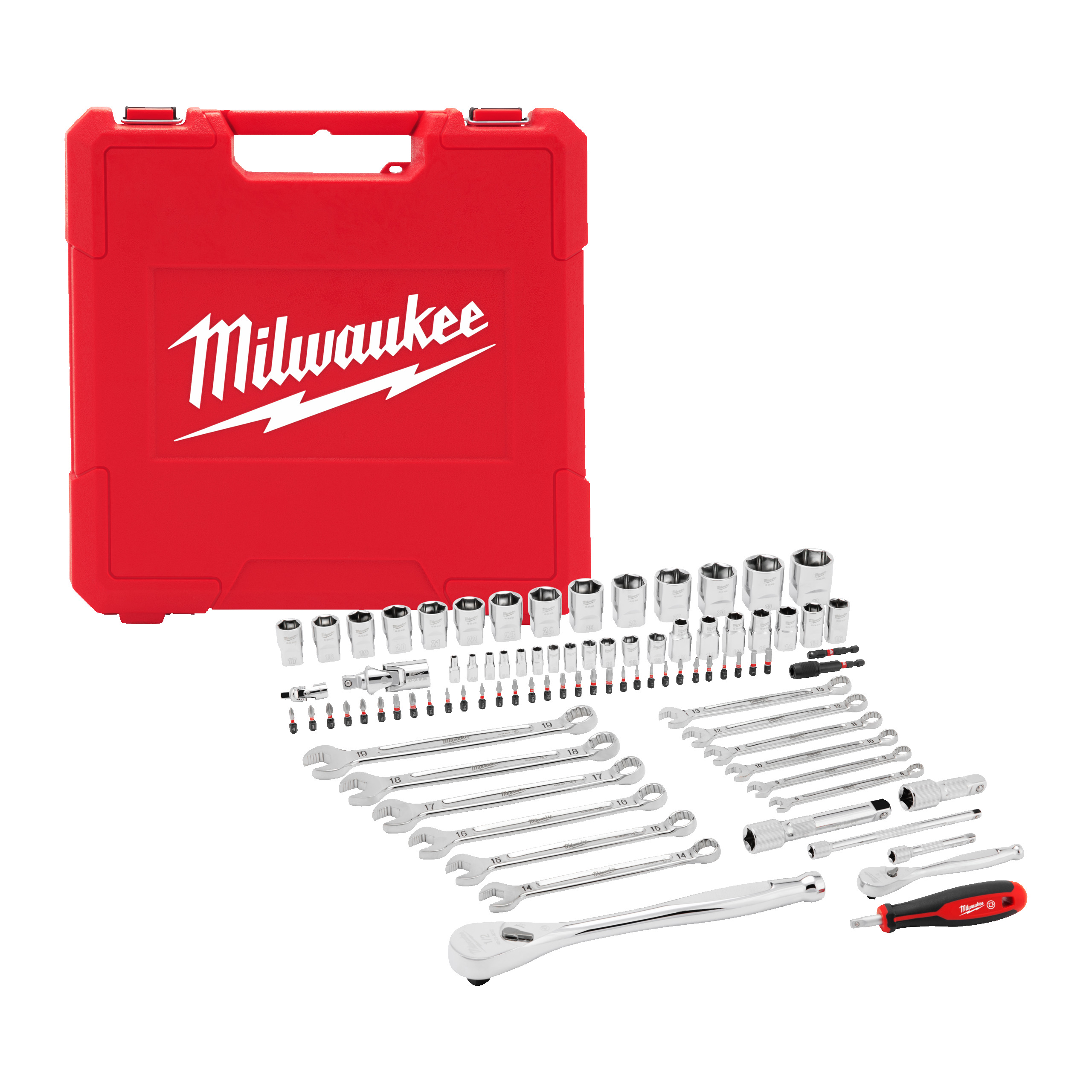 MEKAANIKON SARJA MILWAUKEE 1/4 , 1/2 87KPL