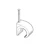 onnline Onnline nail bracket oc 10-14mm white 100pce/bag