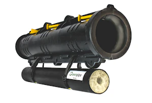 greenpipe Kabelrör panzar delat 160 sre l= 1 m