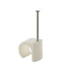 PLASTKLIPS SPIKER C 14-20 HVIT 45MM SPIKER RUND KABEL 400 PK