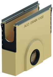 aco Linjeavvat.ränna sandfång aco v100s dn110, h 460