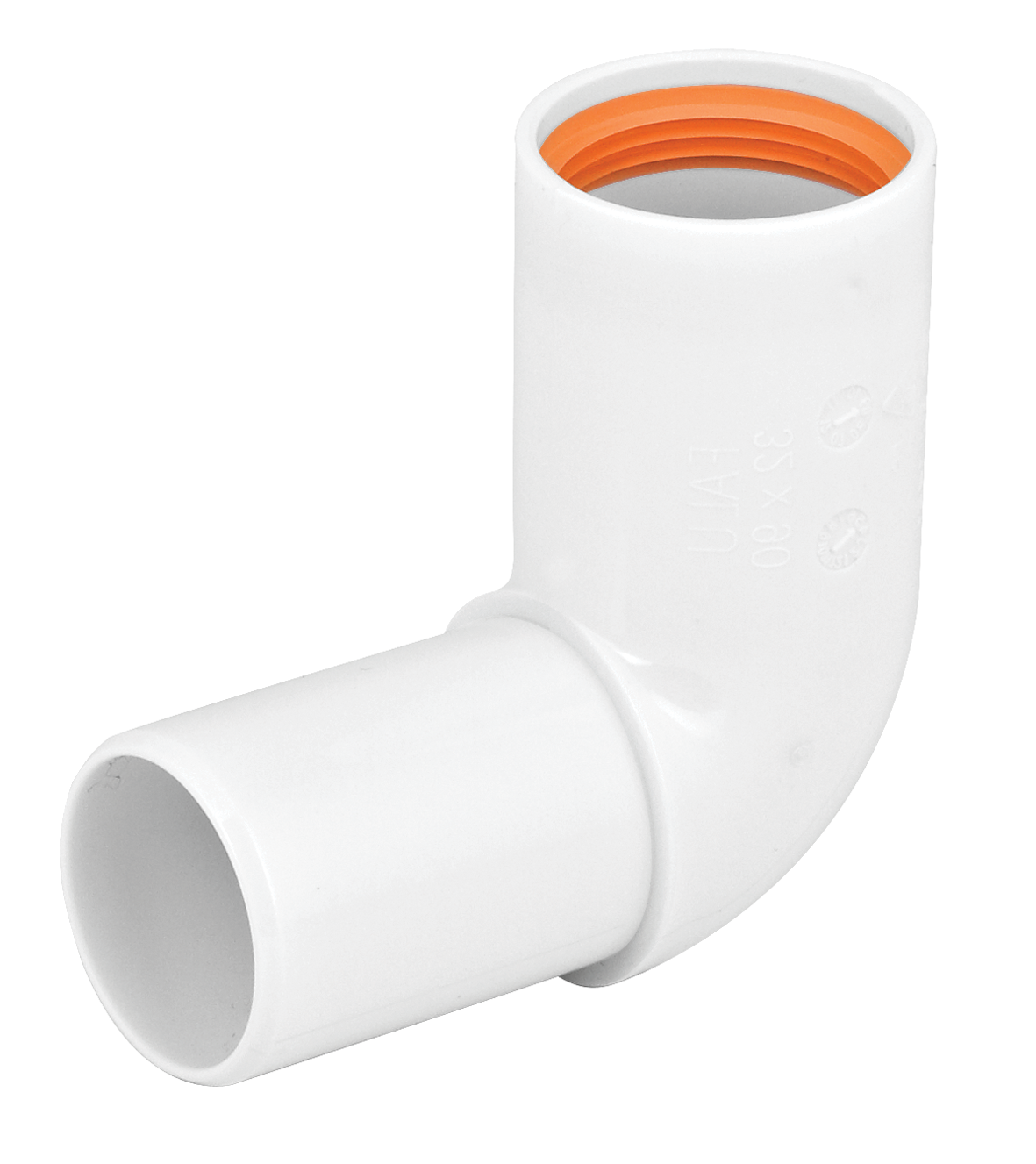 faluplast Elbow faluplast 40x90- white