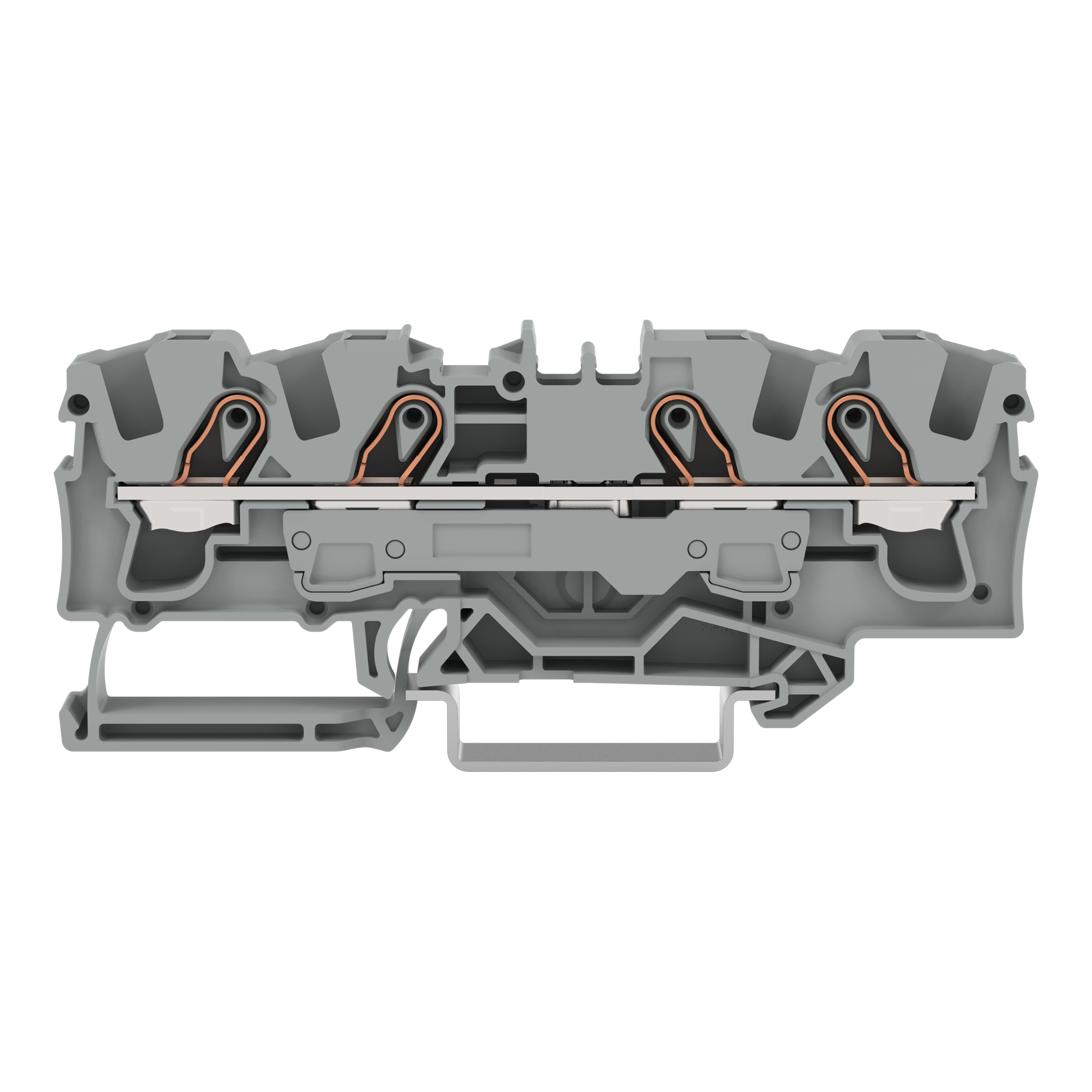RIVILIITIN WAGO 4-NAP, 0,5-6(10)mm2, HAR