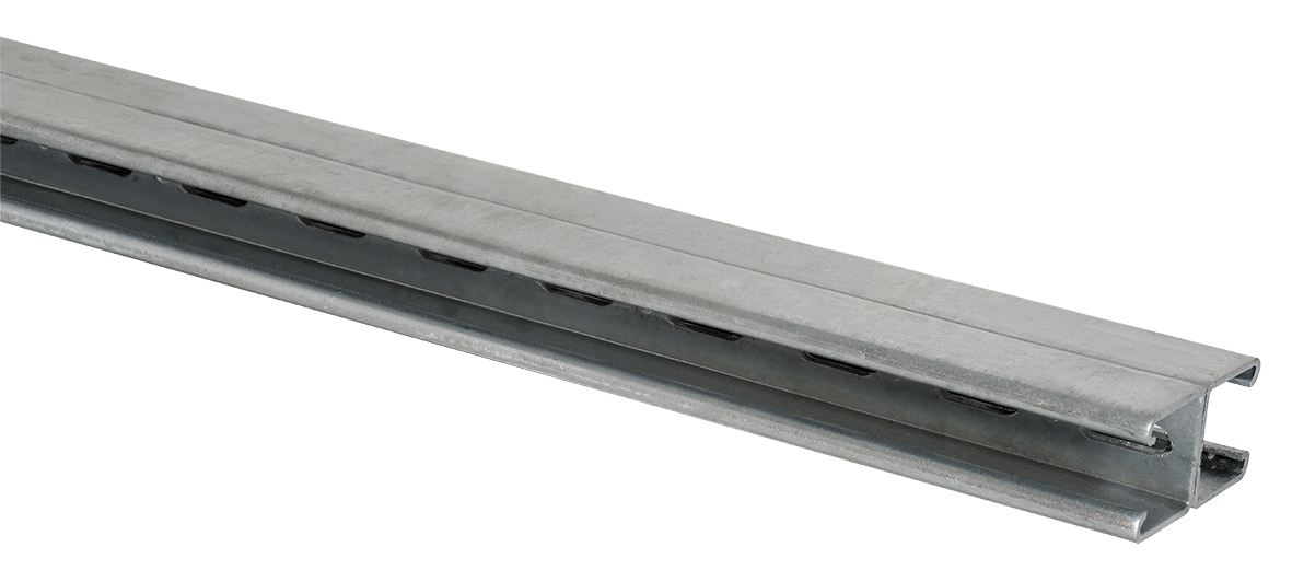 Dobbel ankerskinne 41x41x2 Syrefast 3m MP-238R
