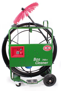 bos cleantec El brushing machine bos-cleant bos cleaner 750e