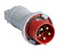 amphenol Plug 6h, 125a, ip67, 3p+n+e
