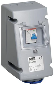 amphenol Uttag critical safe 6h, 32a, ip44, 2p+e