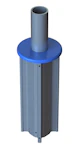 STOLPTOPP RAK MSR603 MORASTOLPEN