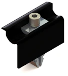 PV LATERAL BRACKET ORIMA EASY RAIL 30-40MM BLACK 8PCS