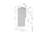 savo Extract air hood savo c-7804-w3 37cm white