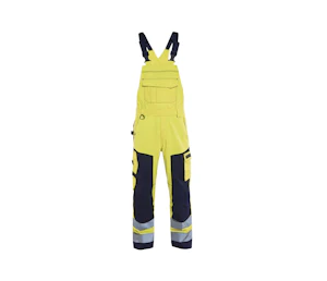 blåkläder Hängslebyxa multinorm c62 3389 gul/