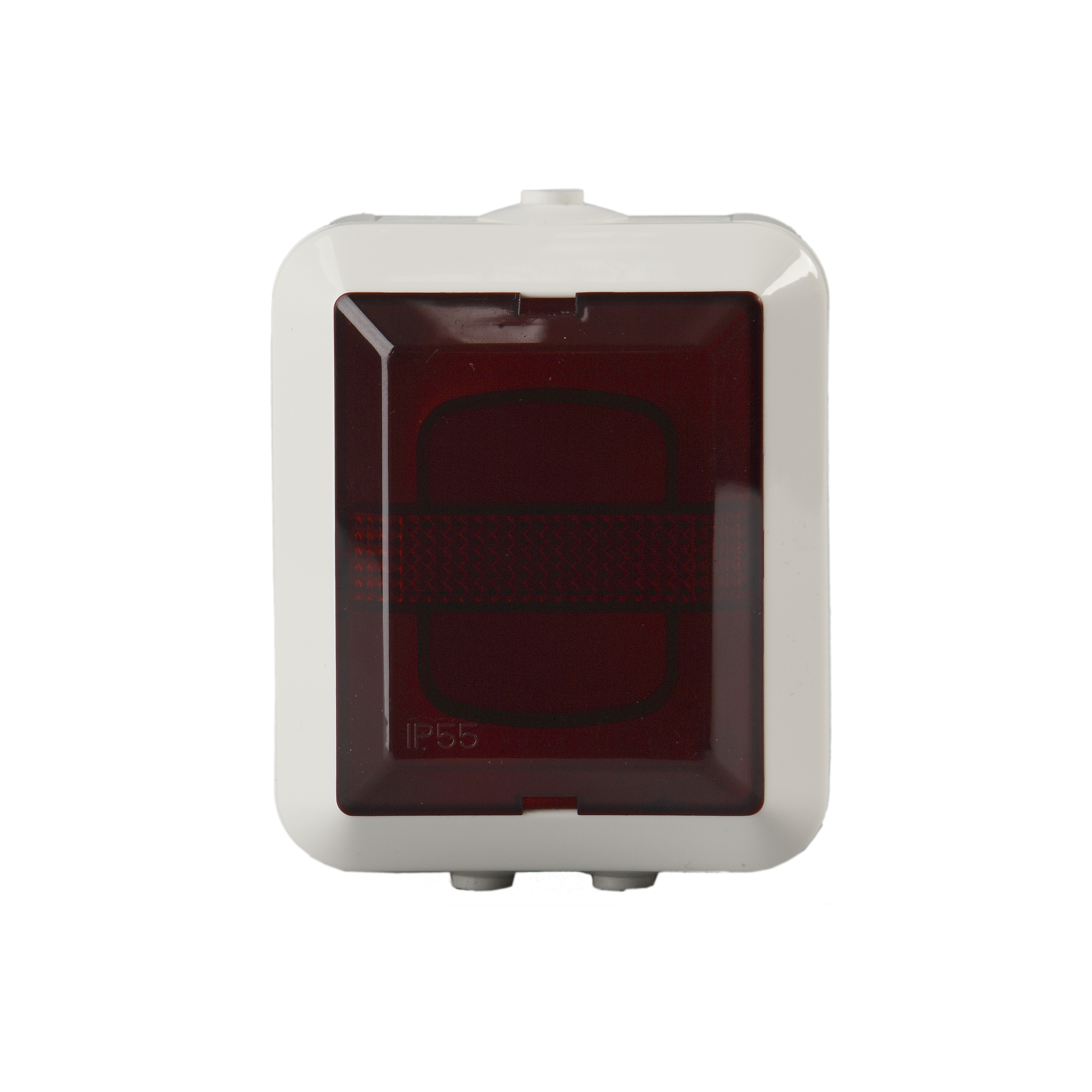 MERKKIVALOKALUSTE KOSTI PUN/LED/230V/25MA/IP55 PPR VAL