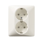 SOCKET OUTLET 2XSHUKO, CLAWS, JUSSI